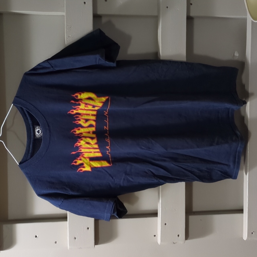 Classic Thrasher Magazine Flame Logo Tee